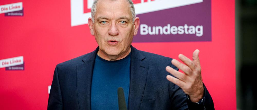 Der Linken-Vorsitzende Jan van Aken bietet die Mitwirkung an einer Reform der Schuldenbremse.