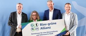 Umweltverwaltung und mehere landeseigene Unternehmen haben sich auf eine „Blau-grüne Allianz“ verständigt. 