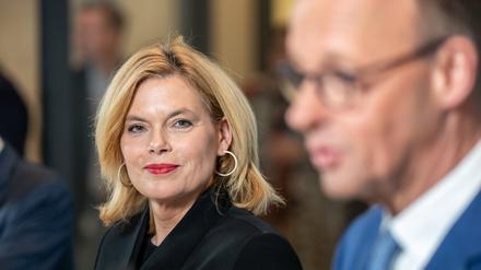 Julia Klöckner, hier mit CDU-Chef Friedrich Merz.