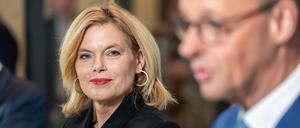 Julia Klöckner, hier mit CDU-Chef Friedrich Merz.