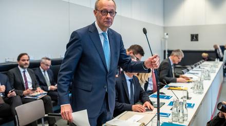 CDU-Chef Merz sieht das Vertrauen zwischen Union und SPD wachsen.