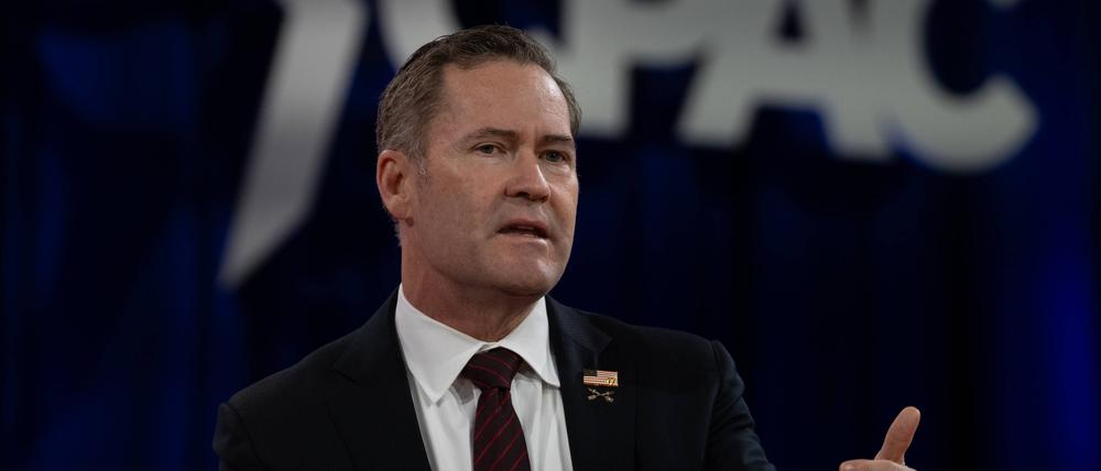 Michael Waltz, Nationaler Sicherheitsberater der USA – noch.