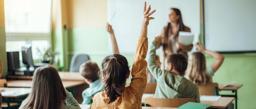 Unterricht an einer Grundschule.
