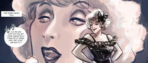 Eine Szene aus dem Comic „Marlene“.