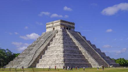 Die Pyramide des Kukulcán in Chichén Itzá im mexikanischen Bundesstaat Yucatán.