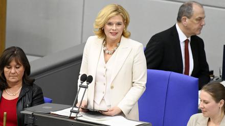 Julia Klöckner in der konstituierenden Sitzung des 21. Deutschen Bundestages