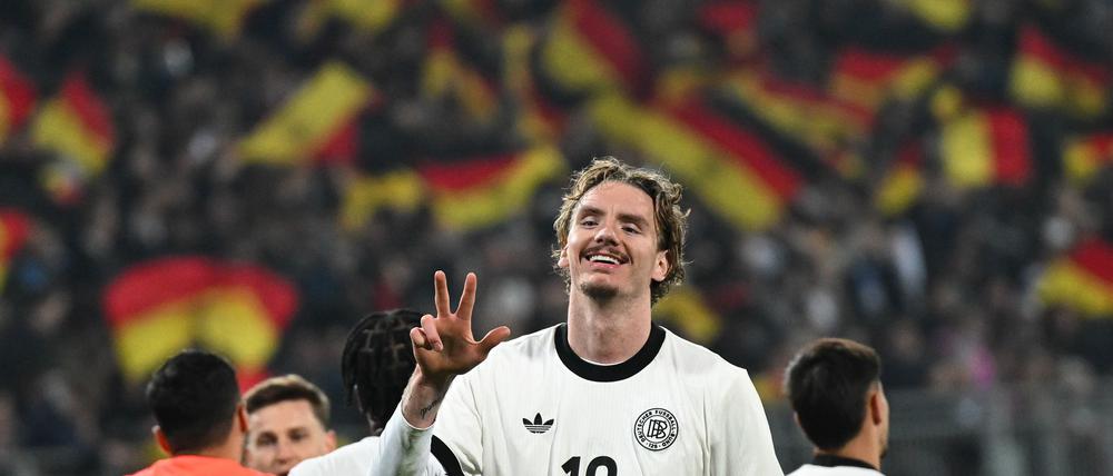War mit drei Toren der Matchwinner: Nick Woltemade