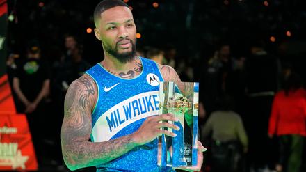 Damien Lillard hat eine Thrombose im Bein und kann bis auf weiteres kein Basketball mehr spielen. 