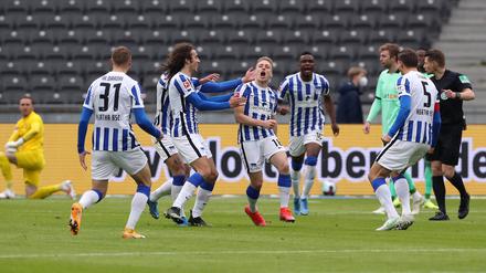 Jubelt Hertha auch am Ende der Saison?