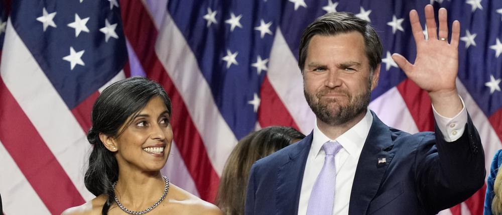 Vizepräsident J.D. Vance und seine Frau Usha reisen nach Grönland.