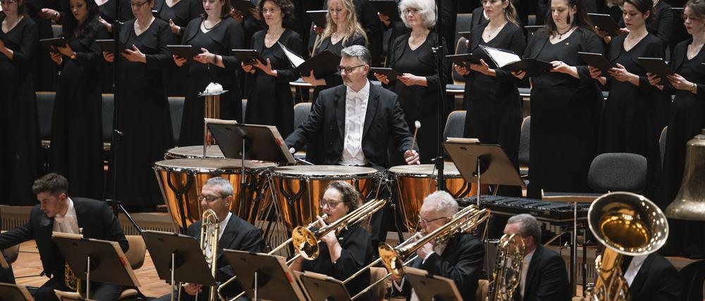 Konzert des Deutschen Symphonie Orchesters Berlin in der Philharmonie im Februar 2025.