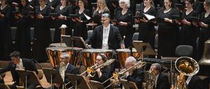 Konzert des Deutschen Symphonie Orchesters Berlin in der Philharmonie im Februar 2025.