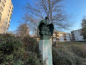 Adlerhorst mit Gelege, 1935.