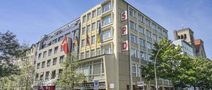 Die Landesgeschäftsstelle der SPD Berlin im Kurt-Schumacher-Haus in Wedding.