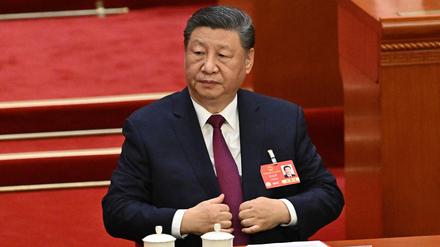 Entscheidet über Chinas Zukunft: Staats- und Parteichef Xi Jinping (71) beim Nationalen Volkskongress Anfang März in Peking.