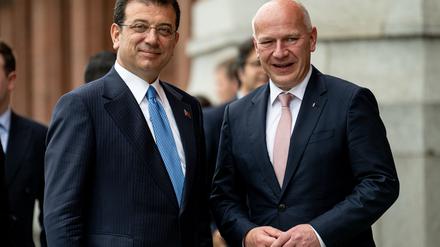Istanbuls Bürgermeister Imamoglu war erst 2024 in Berlin. (Archivbild) 