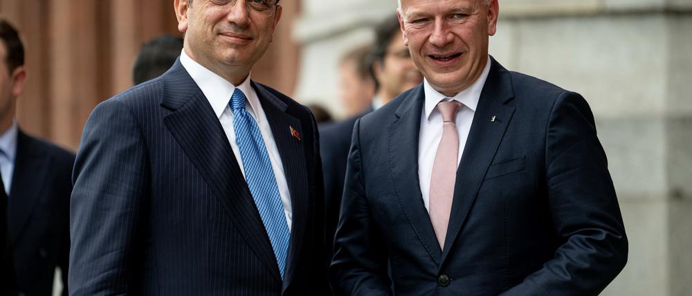 Istanbuls Bürgermeister Imamoglu war erst 2024 in Berlin. (Archivbild) 