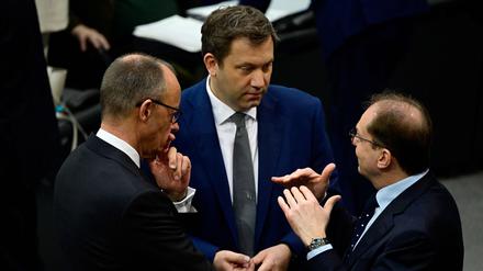 Bei der Finanzpolitik müssen CDU, CSU und SPD noch eine Einigung finden.