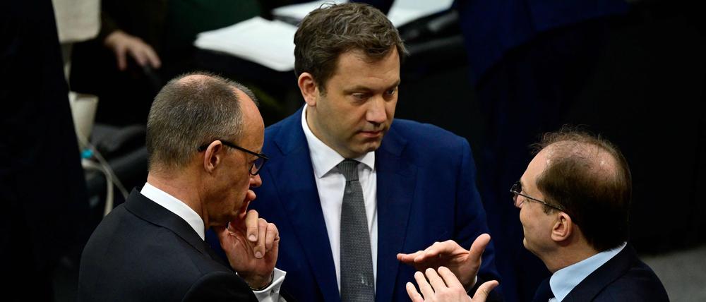Bei der Finanzpolitik müssen CDU, CSU und SPD noch eine Einigung finden.