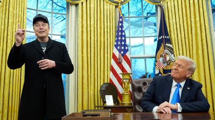 Musk hält den Mond für „Ablenkung“ und will zum Mars. (Archivbild)