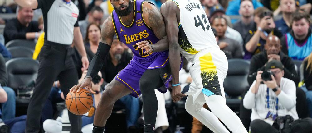 Nicht mehr die klare Boss, aber noch immer ein zentraler Mann für die Lakers: LeBron James.