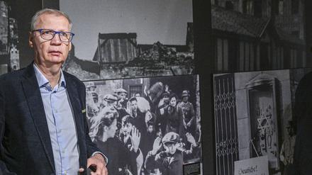 Moderator Günther Jauch ist der Schirmherr der Ausstellung.