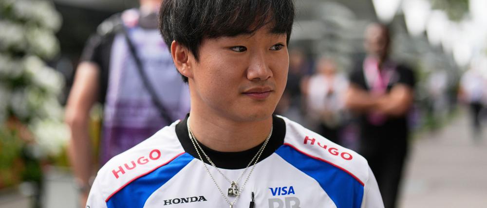 Yuki Tsunoda ist der neue Teamkollege von Max Verstappen.