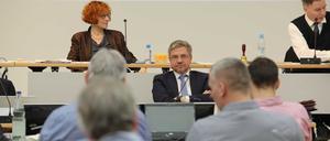 Oberbürgermeister Mike Schubert (SPD) während der  Stadtverordnetenversammlung am 5. März.