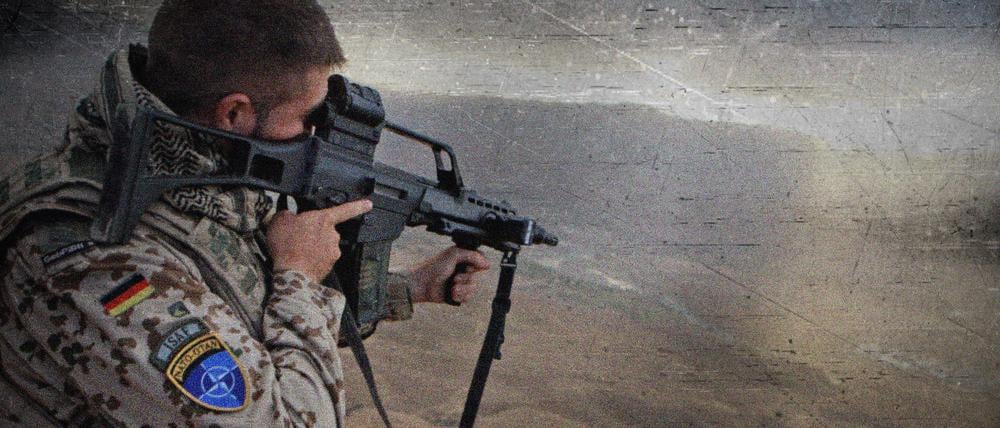 Überblick behalten. Ein deutscher Soldat 2010 im afghanischen Hochland.