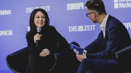 Im Gespräch mit dem Tagesspiegel verteidigt Annalena Baerbock ihre Kandidatur.