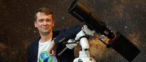 Simon Plate leitet das Potsdamer Urania-Planetarium seit 2016.