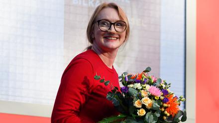 Die Autorin Kristine Bilkau wird für ihren Roman «Halbinsel» mit dem Preis der Leipziger Buchmesse in der Kategorie Belletristik ausgezeichnet. 