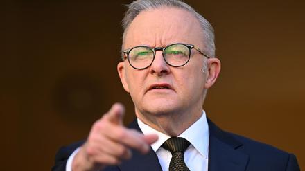 Premierminister Albanese hofft auf eine zweite Amtszeit. (Archivbild)