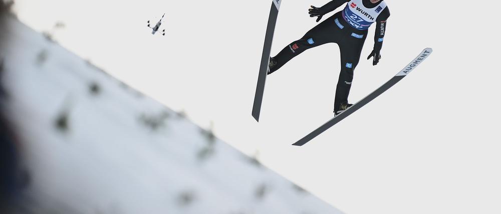 Springen kann Philipp Raimund - nur in Planica ist es schwierig.