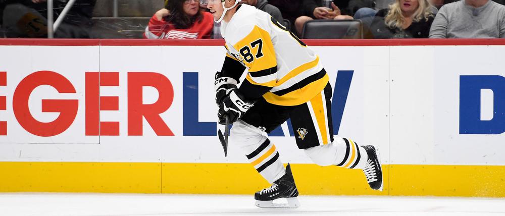 Sidney Crosby von den Pittsburgh Penguins stellte gegen die Buffalo Sabres in der NHL einen Rekord auf.