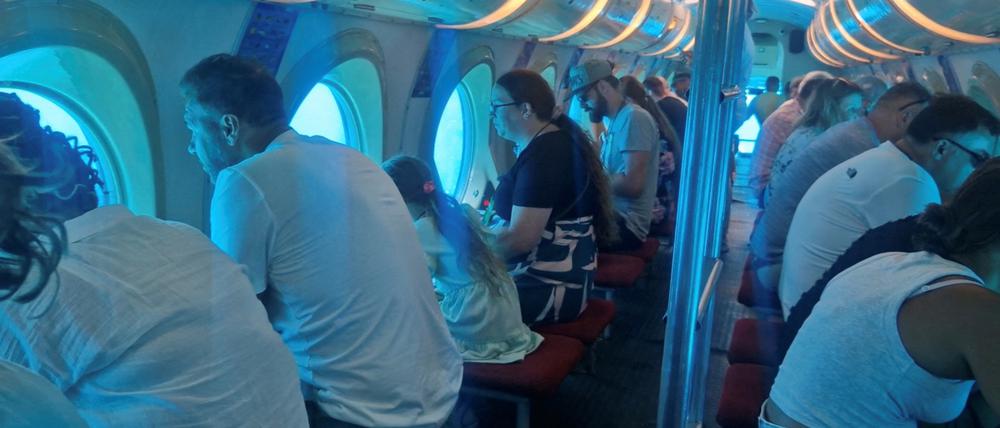 Archiv-Aufnahme eines Sindbad-U-Boots vor Hurghada.