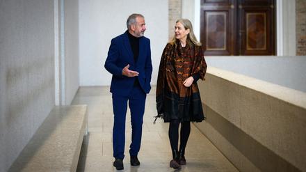 Hermann Parzinger und Marion Ackermann kritisieren die Pläne von US-Präsident Trump scharf. (Archivbild)