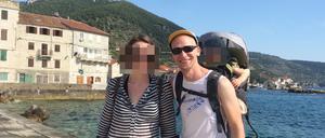 Lukas privat mit seiner Familie – vor der Trennung.
