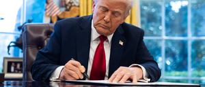 Nicht nur neue Zölle ordnet US-Präsident Trump an, seine Politik, bestimmte Begriffe und Forschungsthemen auf den Index zu setzen, führt auch zu Einschränkungen von Wissenssammlungen.