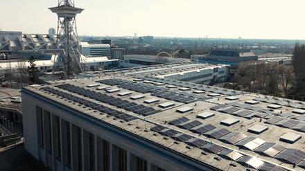 Solaranlage Messehallen