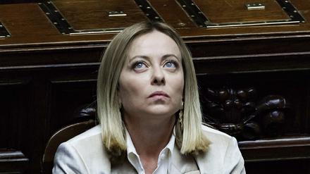Die italienische Ministerpräsidentin Giorgia Meloni