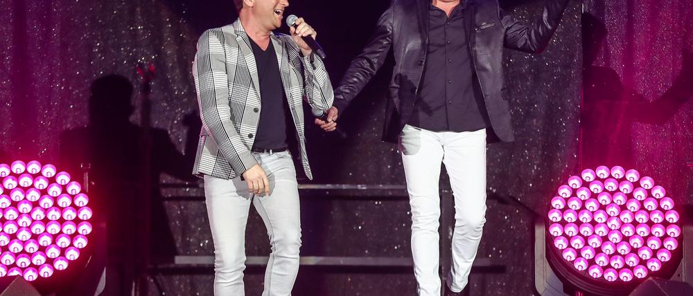 Das Schlager-Duo Fantasy feiert immer wieder große Erfolge (Archivbild). 