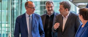 Die Spitzenverhandler treffen sich.
