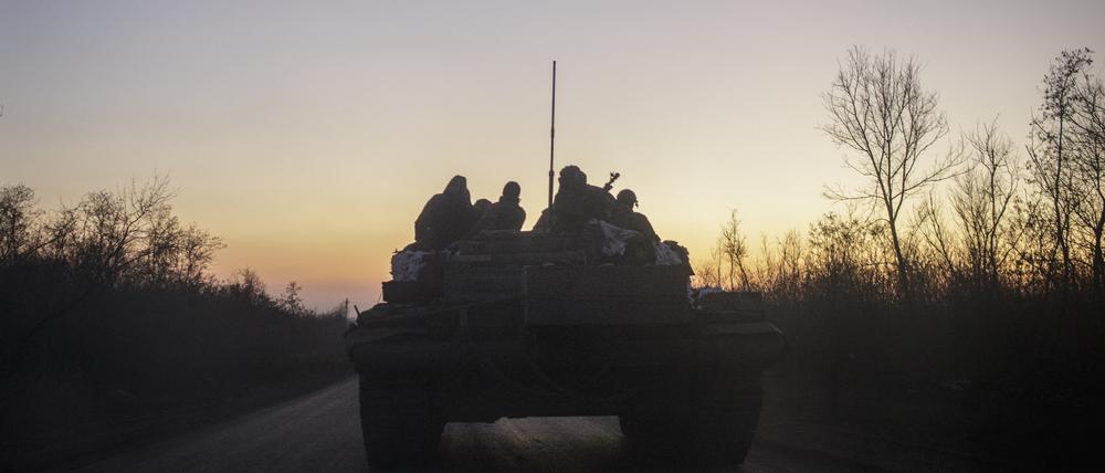 Ein ukrainischer Panzer (Symbolbild)