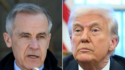Kanadas Premierminister Mark Carney hat erstmals mit Donald Trump telefoniert.