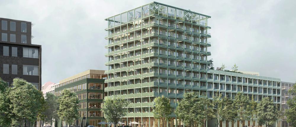 Die Insolvenz der Berliner Ziegert Group gefährdet ein Wohnungsbauprojekt am Goslarer Ufer in Charlottenburg.