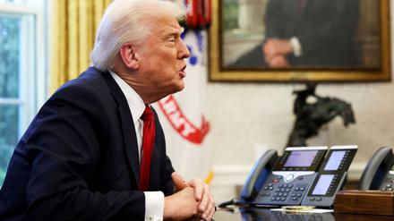 Trump zeigt sich sanfter gegenüber Kanada. 