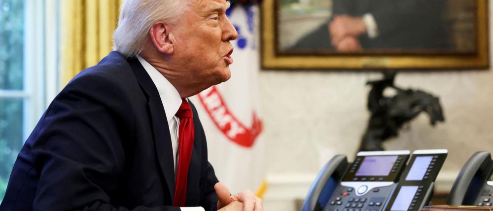 Trump zeigt sich sanfter gegenüber Kanada.