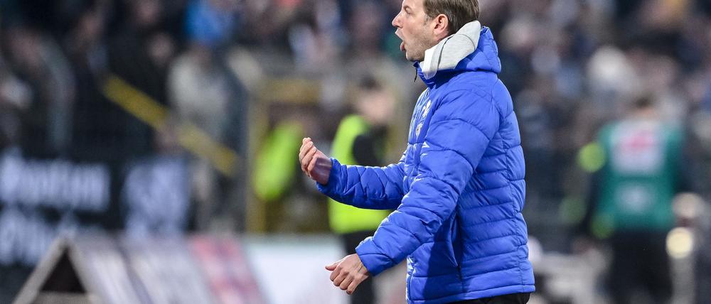 Florian Kohfeldt trieb seine Darmstädter an.