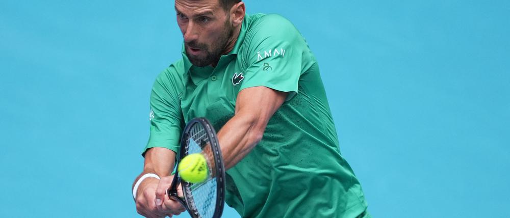 Tennis-Topstar Novak Djokovic steht im Endspiel von Miami.